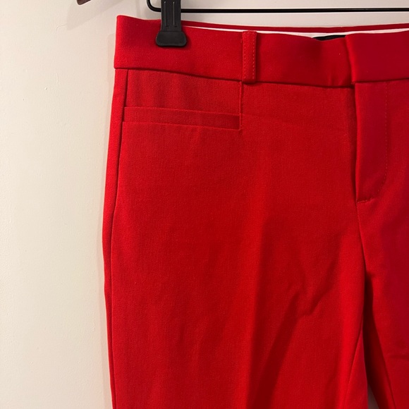 Banana Republic Red Pants Size 0 - Picture 2 of 3